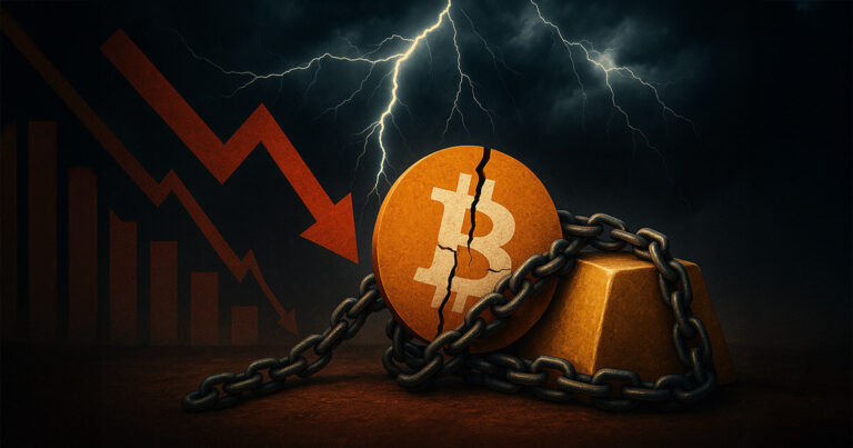 Bitcoin outflows aren’t benefiting gold; both assets feel the pressure